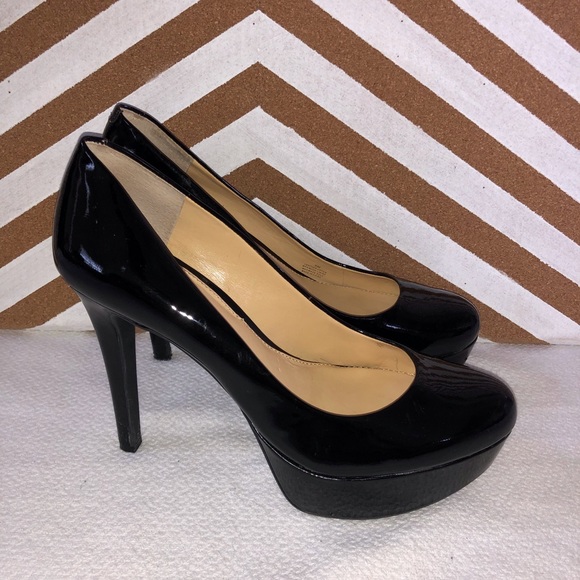 Gianni Bini Shoes - Black Patent Gianni Bini Pumps